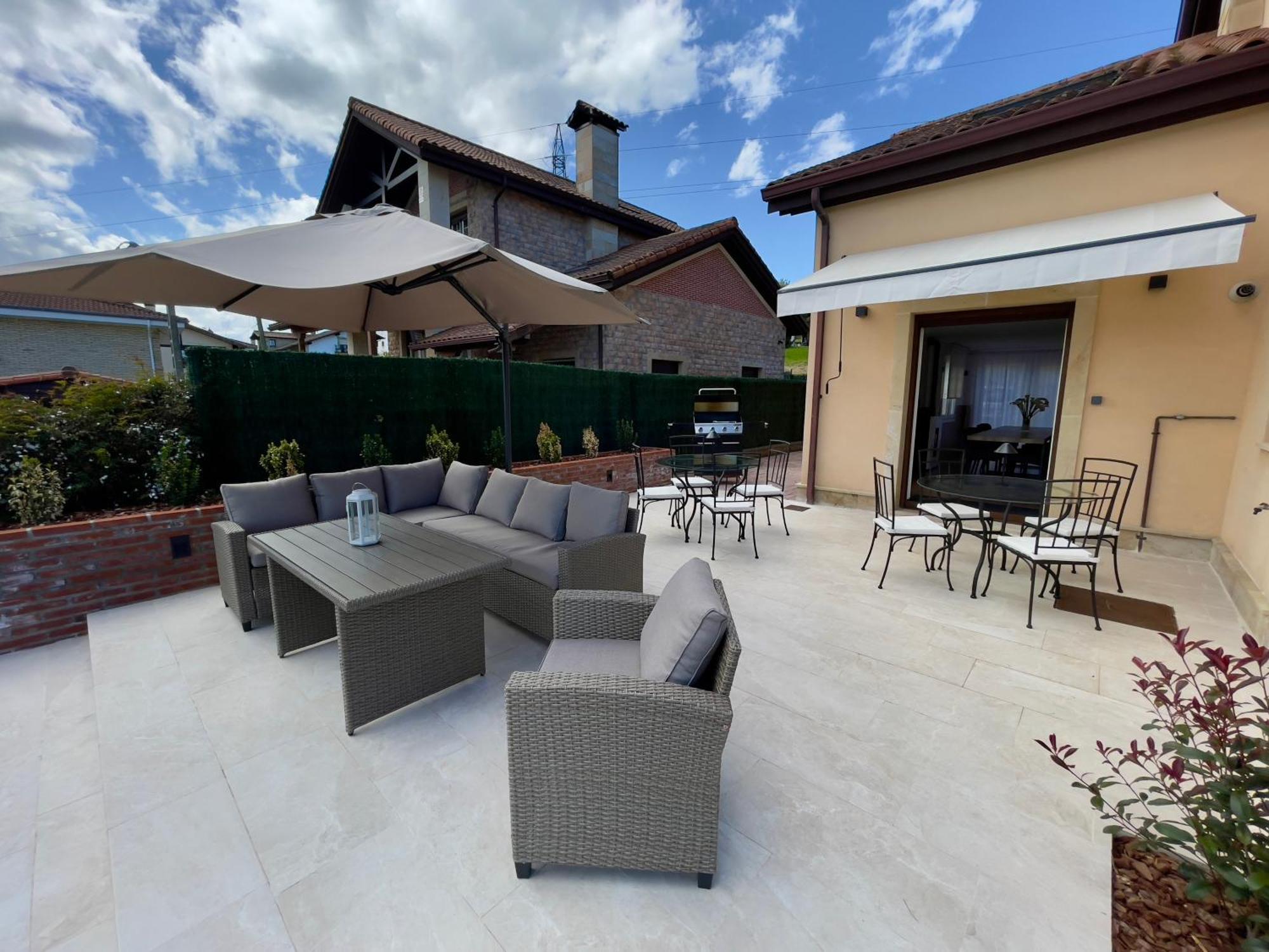 Villa Los Olivos Bárcena de Cicero Exterior foto